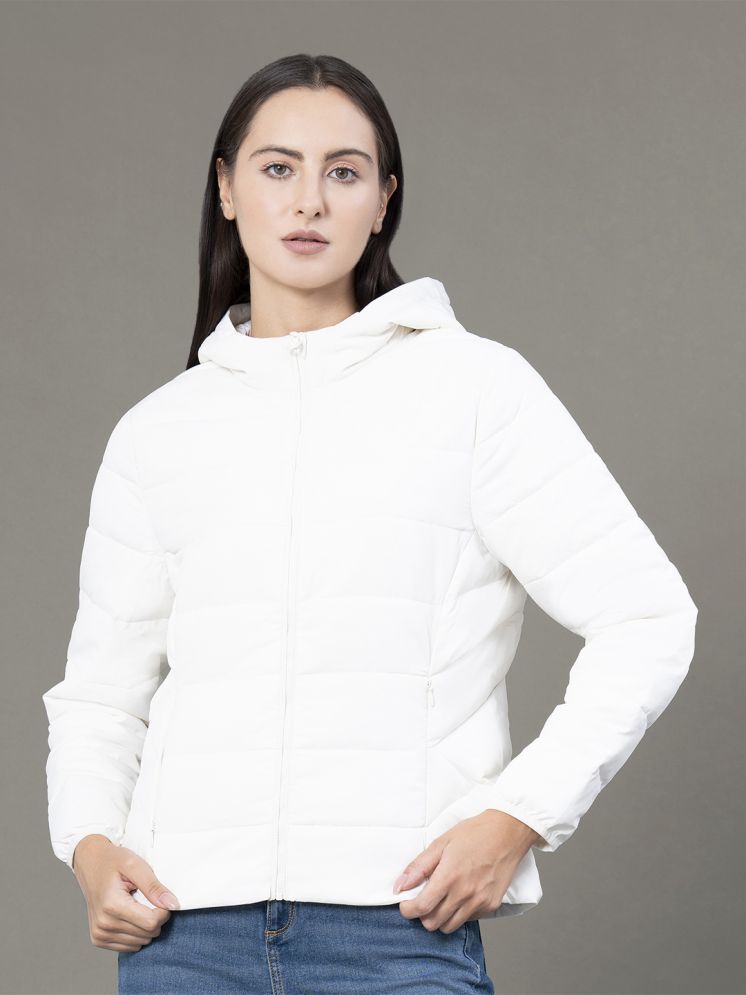     			Red Tape - Polyester Off White Puffer