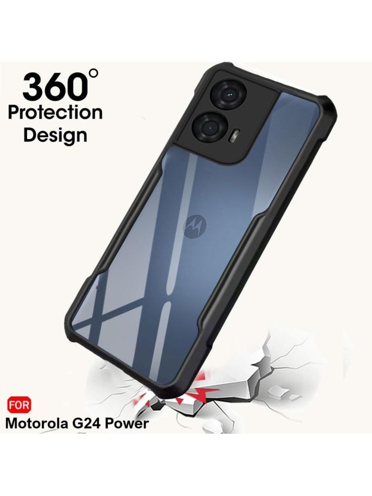     			ZAMN Shock Proof Case Compatible For Polycarbonate Moto G24 Power ( )