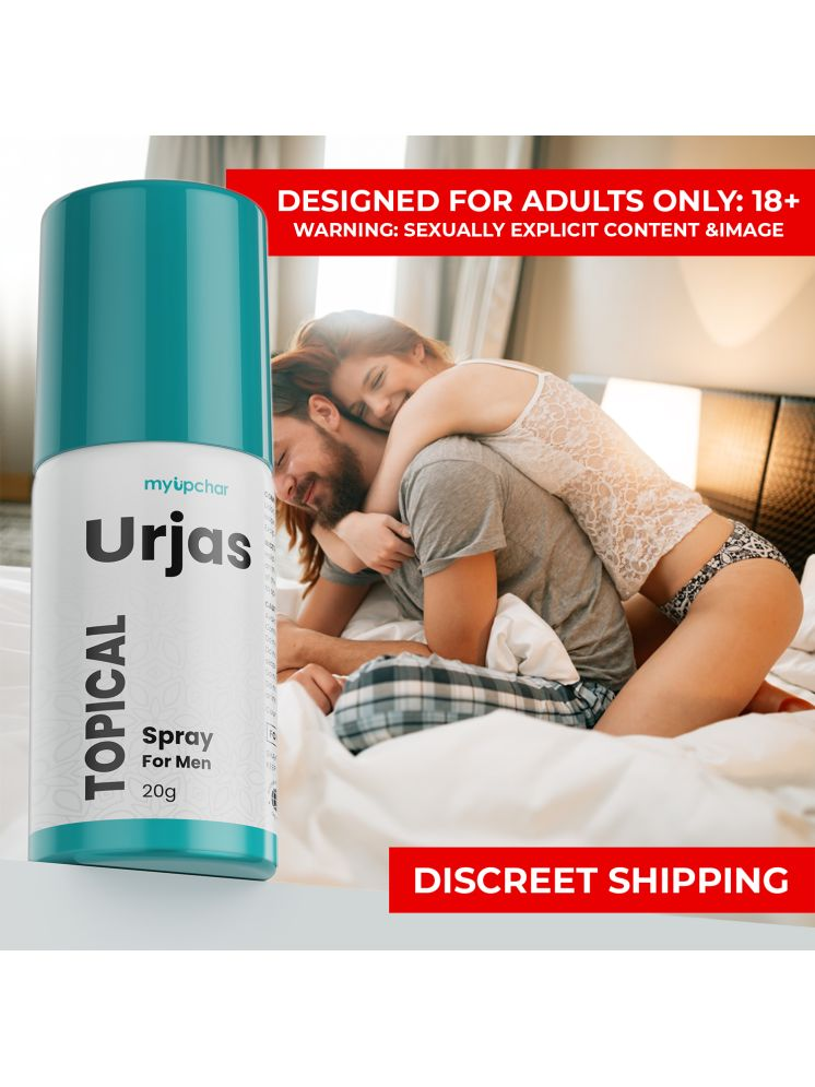     			myUpchar Ayurveda Urjas Last Long Climax Delay Spray for Men - 20g | Long Last in Bed | Better Performance, Best Climax Delay Long Lasting