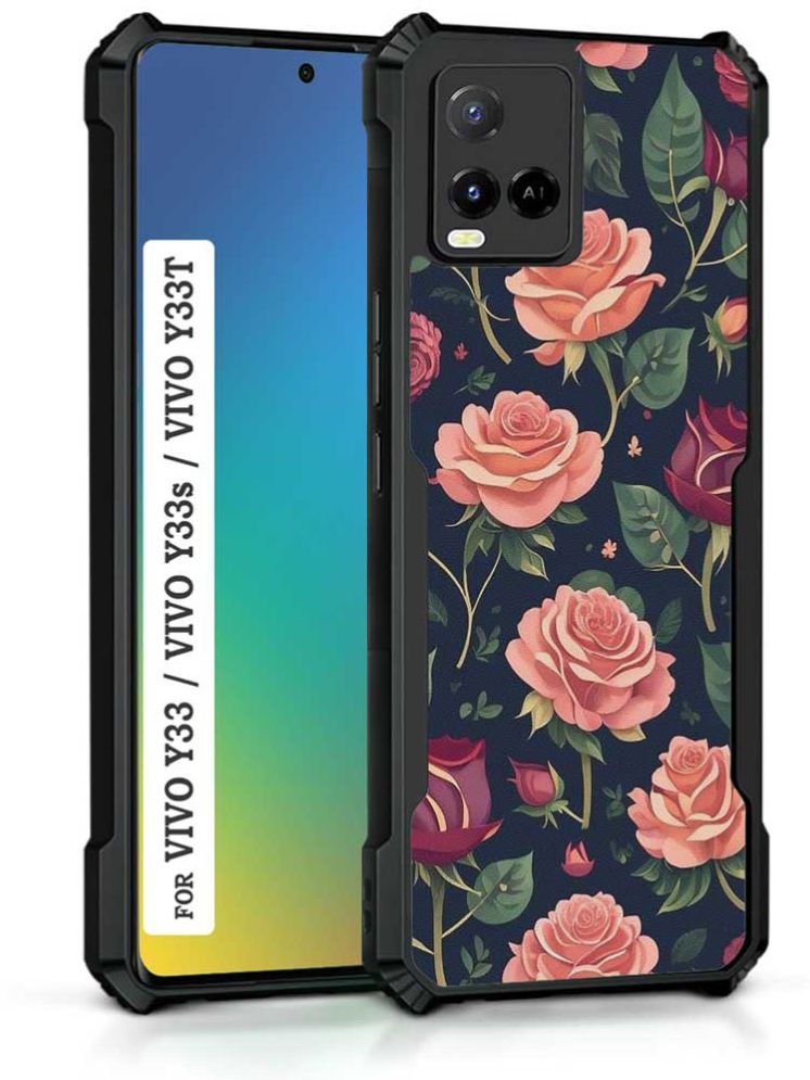     			COBERTA Multicolor Printed Back Cover Polycarbonate Compatible For Vivo Y21 ( Pack of 1 )