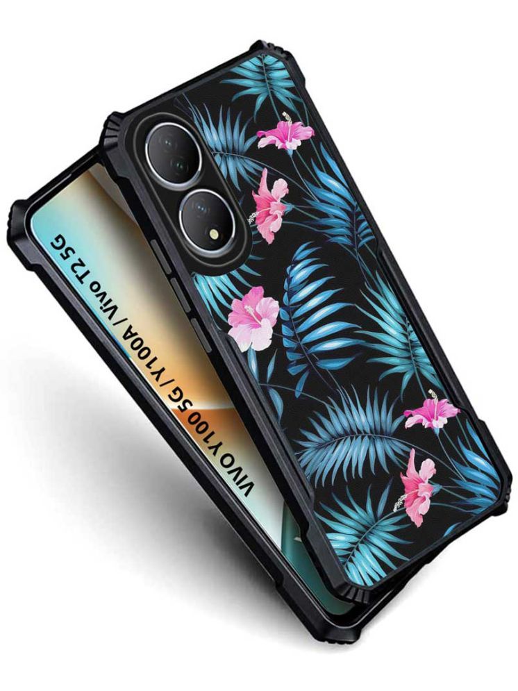     			COBERTA Multicolor Printed Back Cover Polycarbonate Compatible For Vivo Y100 5G ( Pack of 1 )