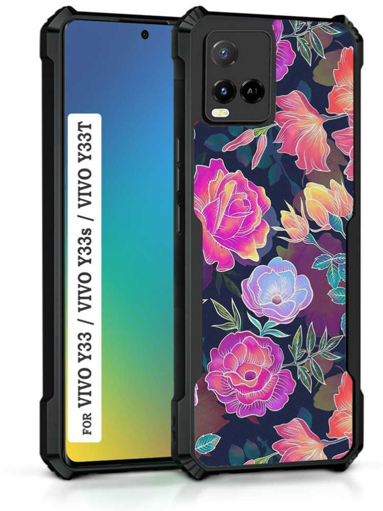     			COBERTA Multicolor Printed Back Cover Polycarbonate Compatible For Vivo Y21 ( Pack of 1 )