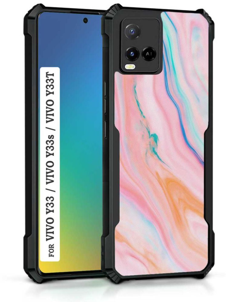     			COBERTA Multicolor Printed Back Cover Polycarbonate Compatible For Vivo Y21 ( Pack of 1 )