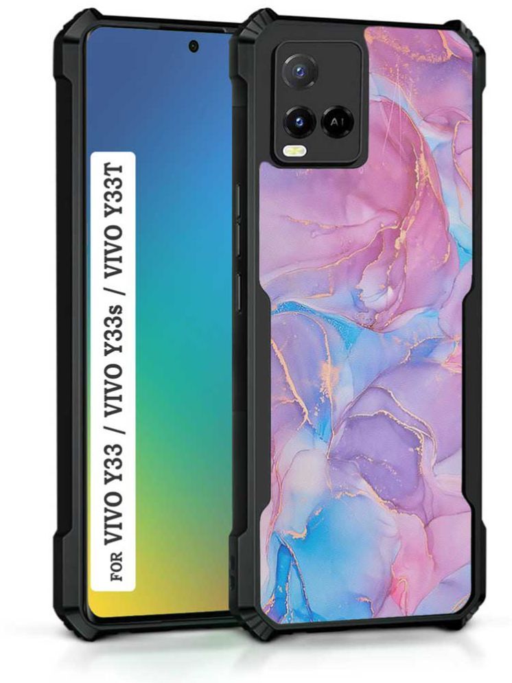     			COBERTA Multicolor Printed Back Cover Polycarbonate Compatible For Vivo Y21A ( Pack of 1 )