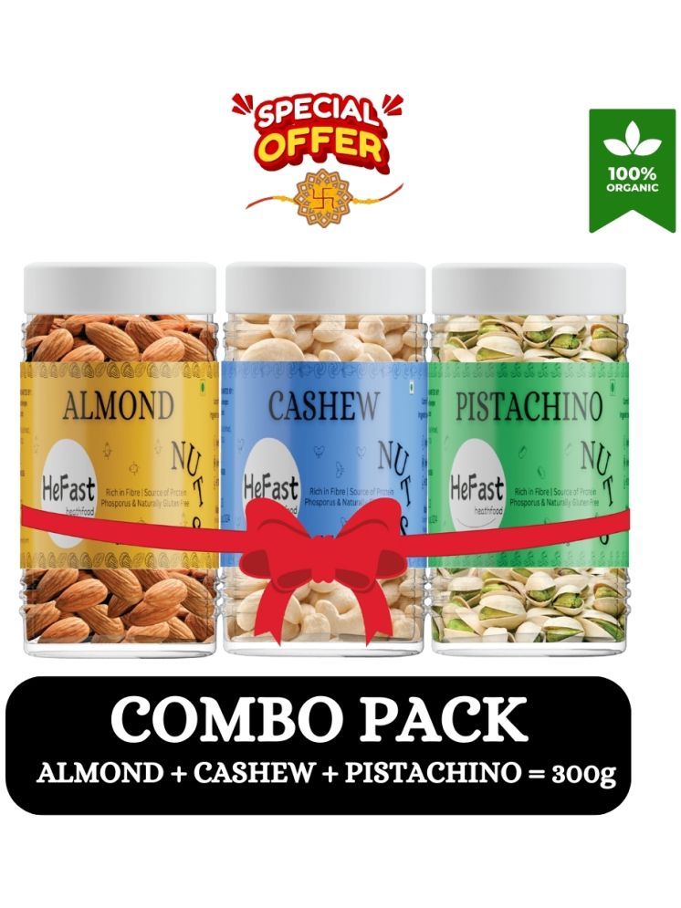     			HeFast Mixed Nuts 300g Pack of 3