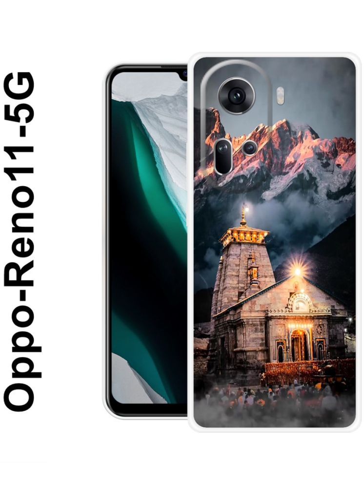     			PAEDICON Multicolor Printed Back Cover Silicon Compatible For OPPO Reno 11 5G ( Pack of 1 )