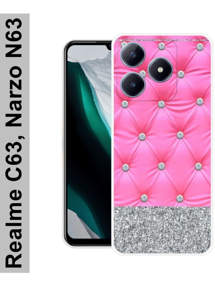     			PAEDICON Multicolor Printed Back Cover Silicon Compatible For Realme C63 5G ( Pack of 1 )