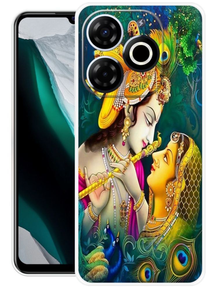     			PAEDICON Multicolor Printed Back Cover Silicon Compatible For Itel P55T ( Pack of 1 )