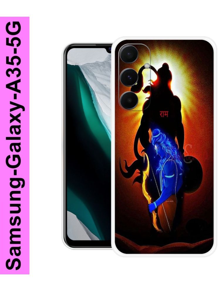     			PAEDICON Multicolor Printed Back Cover Silicon Compatible For Samsung Galaxy A35 5G ( Pack of 1 )