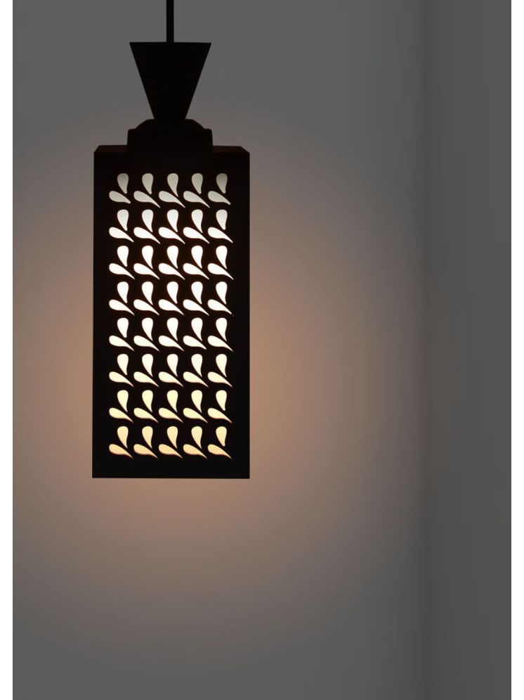     			Somil Wood Pendant Black - Pack of 1