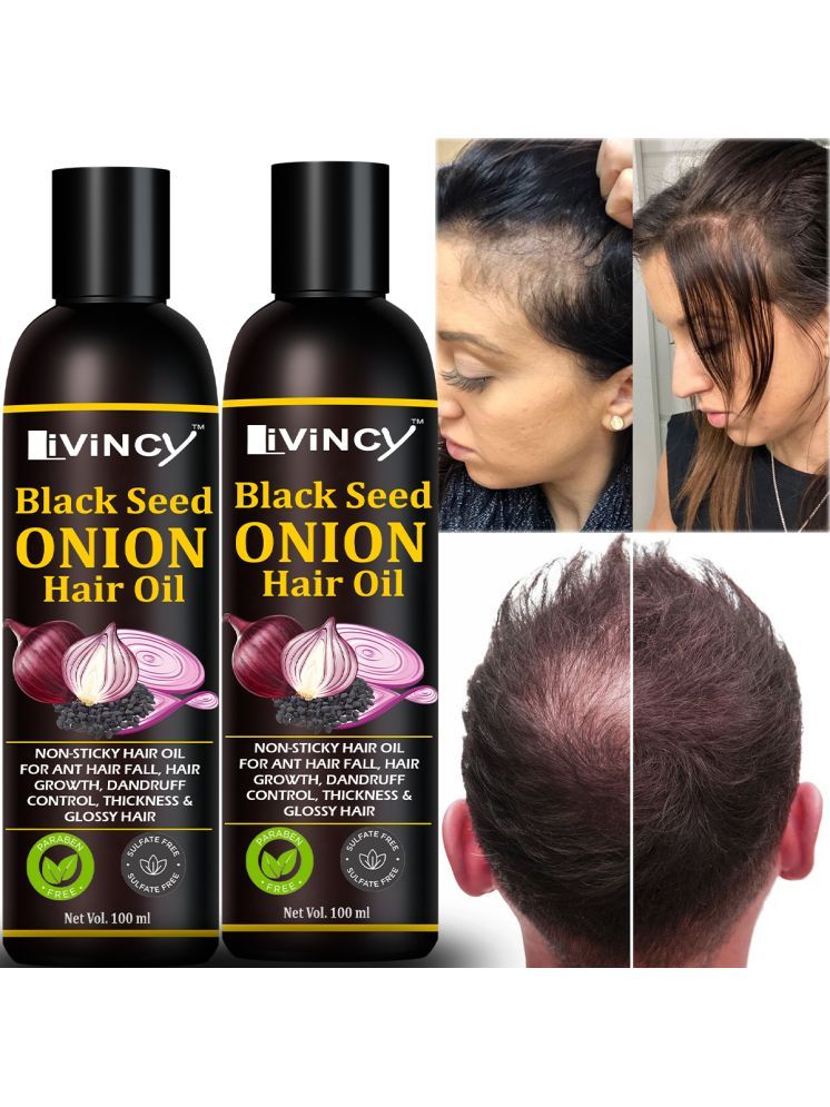     			LIVINCY Hair Growth Onion Oil 200 ml ( Pack of 2 )