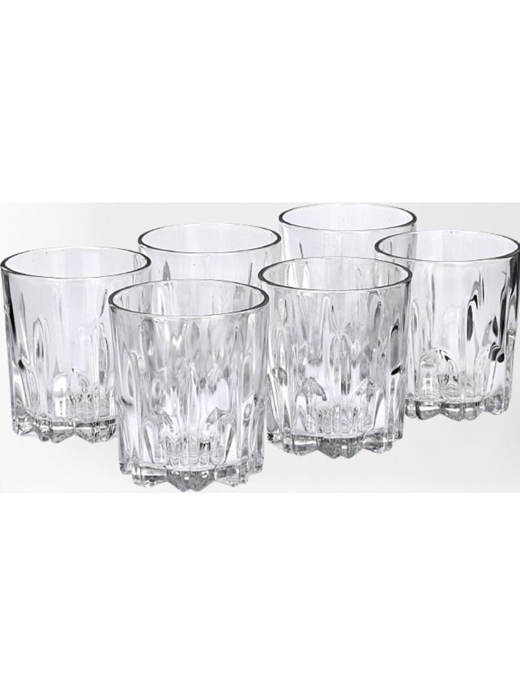     			Somil Party Glass/Beer Mug Glass Plain Water Glass 350 ml ( Pack of 6 ) Transparent