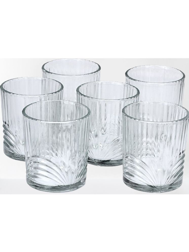     			Somil Party Glass/Beer Mug Glass Plain Water Glass 350 ml ( Pack of 6 ) Transparent