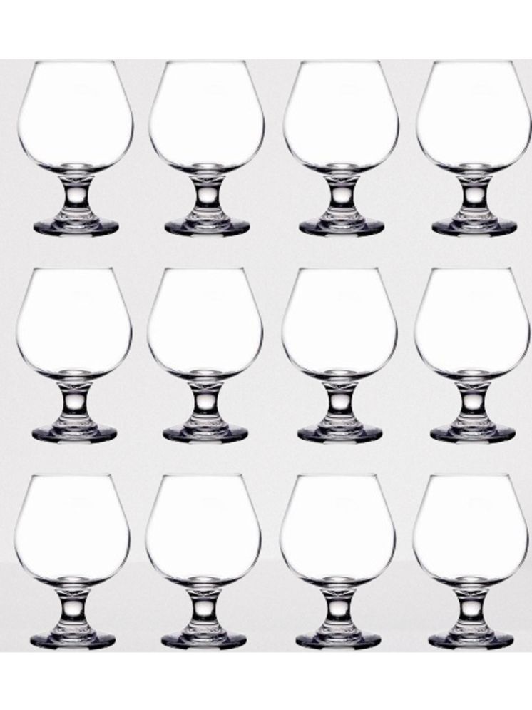     			Somil Party Glass/Beer Mug Glass Plain Water Glass 350 ml ( Pack of 12 ) Transparent