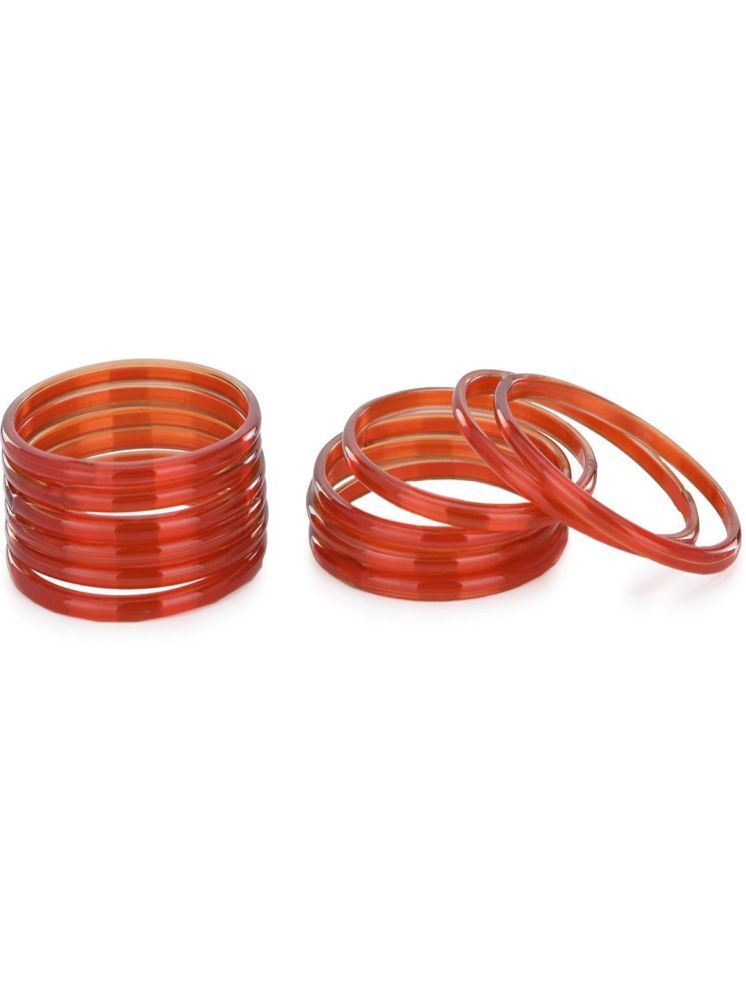     			Somil Red Bangle Set ( Pack of 12 )