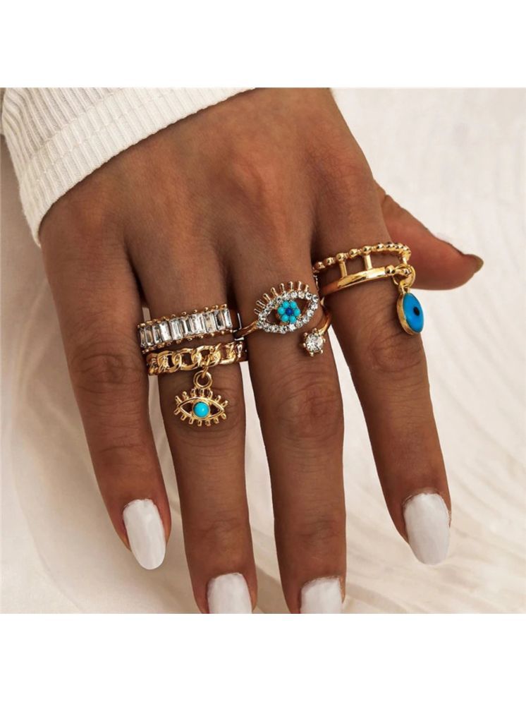     			Thrillz Blue Rings ( Pack of 4 )