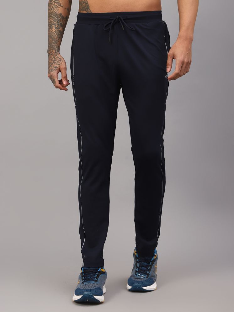     			Vector X Navy Blue Polyester Men's Sports Trackpants ( Pack of 1 )