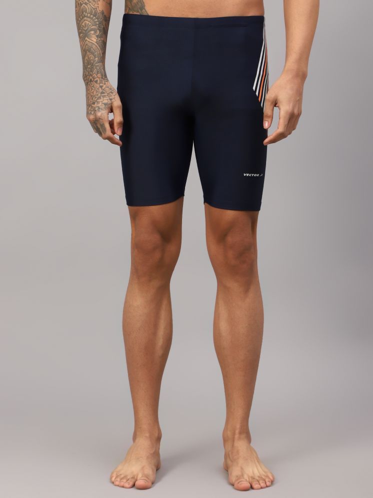     			Vector X Navy Lycra Men's Swimming Shorts ( Pack of 1 )