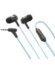 MZ M108 3.5 mm Wired Earphone In Ear Volume Controller Blue