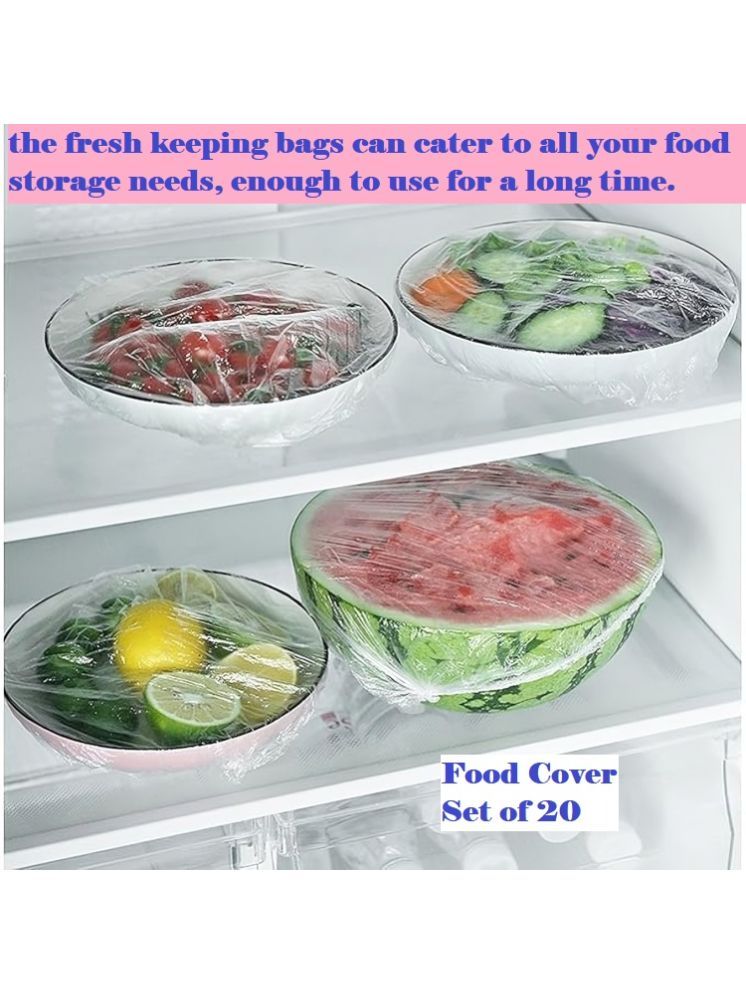     			Multi Deal food cover Plastic Assorted Food Container ( Set of 20 )