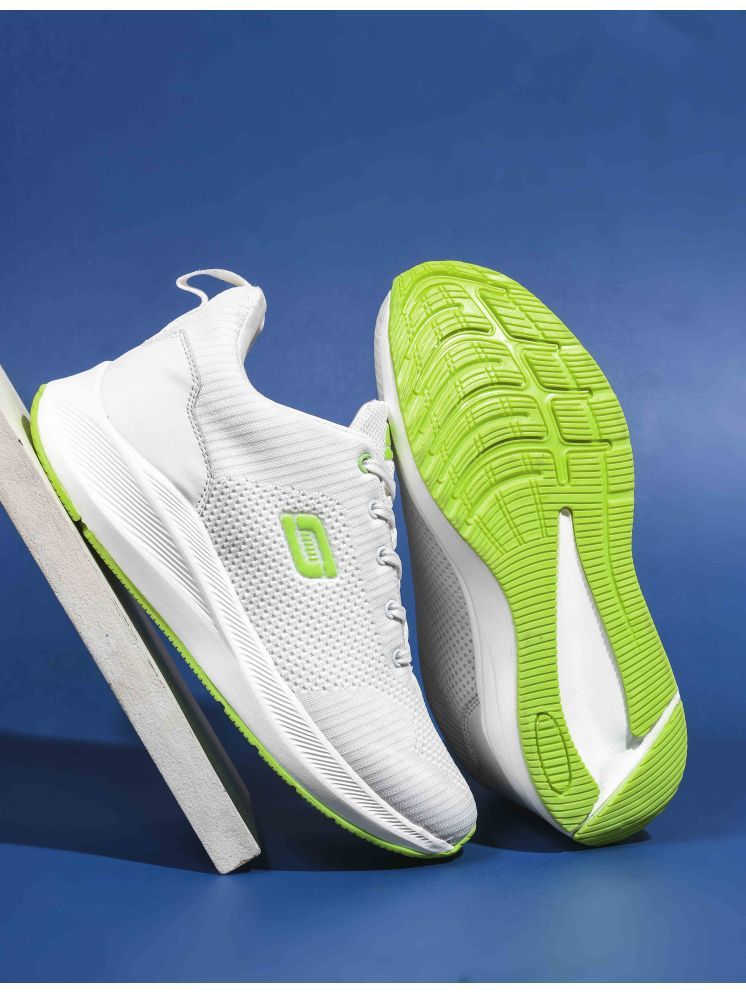     			TurnX Window_White-C.Grn Green Men's Sports Running Shoes