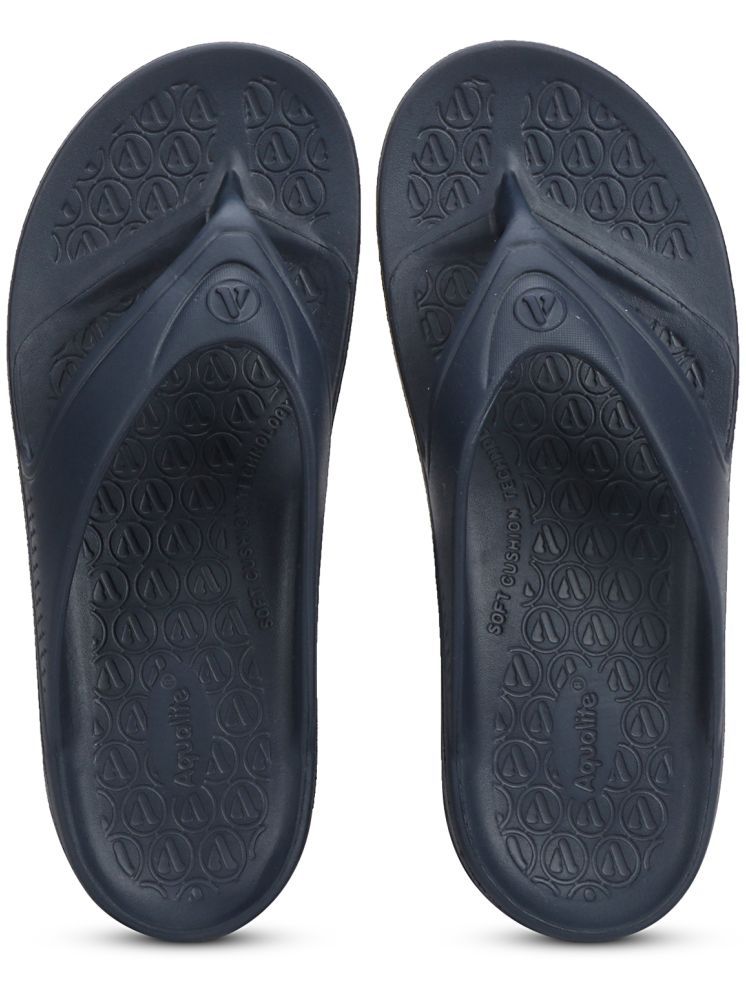     			Aqualite Navy Blue Men's Daily Slipper