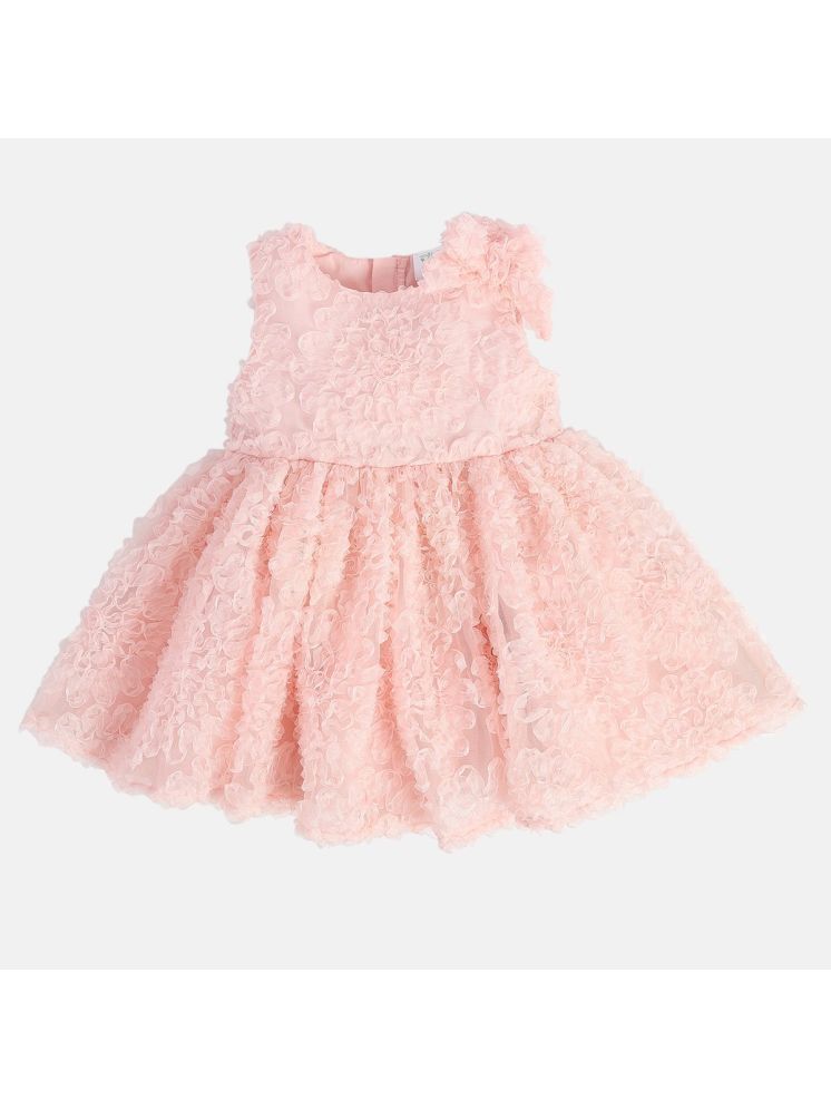     			MINI KLUB Pack of 1 Baby Girls Cotton Dress ( Pink )