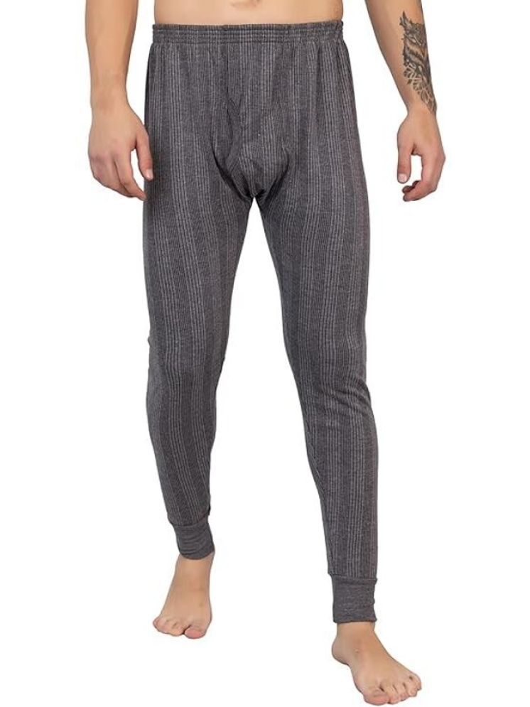     			Wako Pack of 1 Cotton Thermal Bottoms For Men's ( Grey )