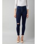 Miss Chase - Navy Blue Denim Women's Jeans ( Pack of 1 )