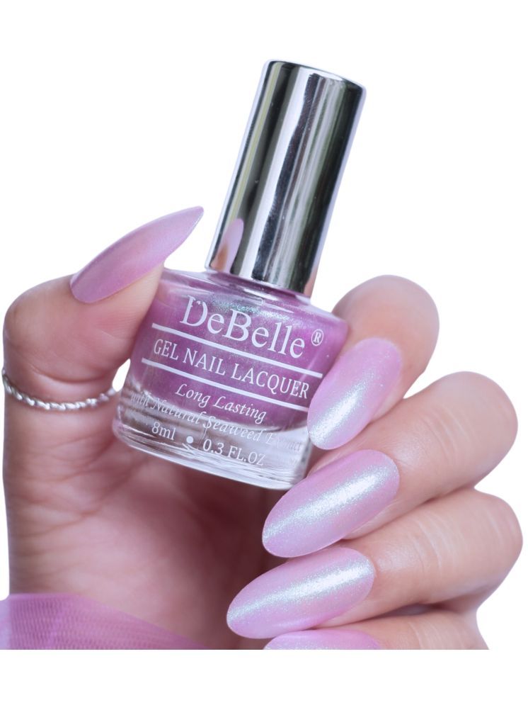     			DeBelle Purple Metallic Nail Polish 8 ( Pack of 1 )