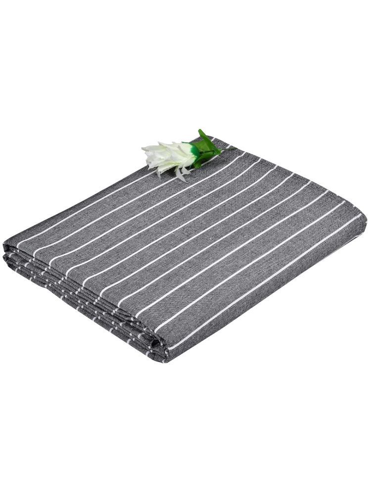     			CRAZYWEAVES Grey Double bed 100% Cotton Bedsheet ( 1 pcs )