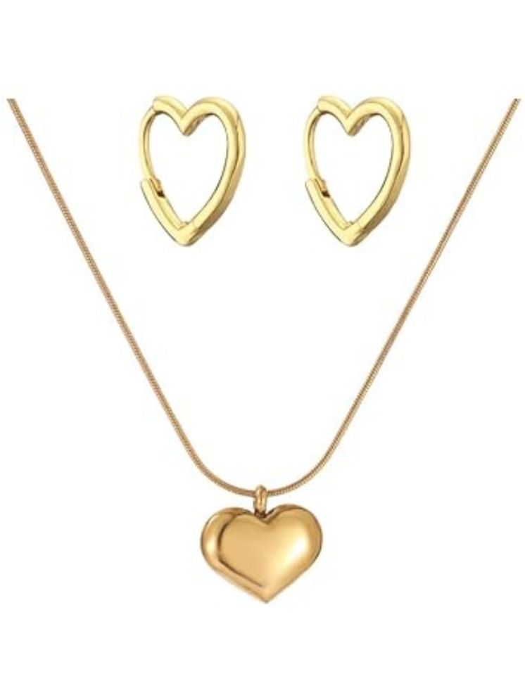     			CUBERN Gold Plated Chain ( Set of 1 )