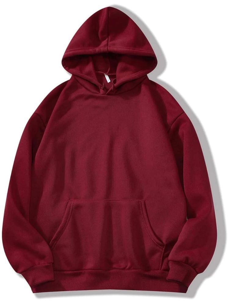     			Comio Cotton Blend Hooded Men's Sweatshirt - Maroon ( Pack of 1 )