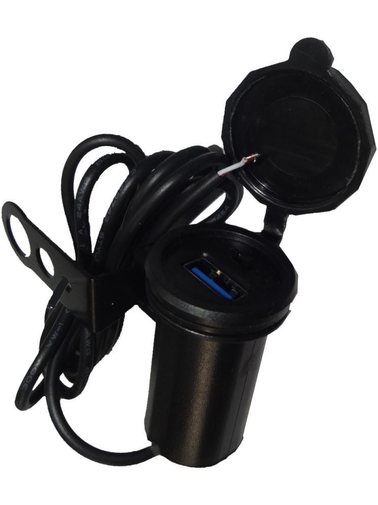     			Hero Super Splendor Black USB  Bike Charger