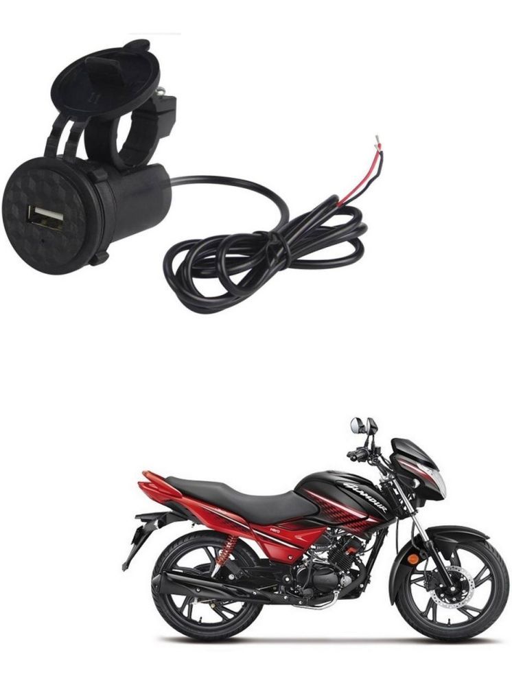     			HeroGlamour Black USB  Bike Charger