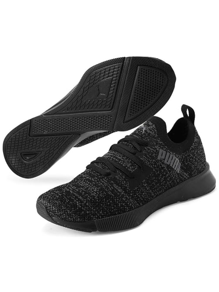     			Puma Runner knit Black Men's Sports Running Shoes