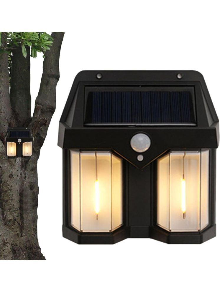     			SPARKWORLD 5W Solar Outdoor Wall Light ( Pack of 1 )