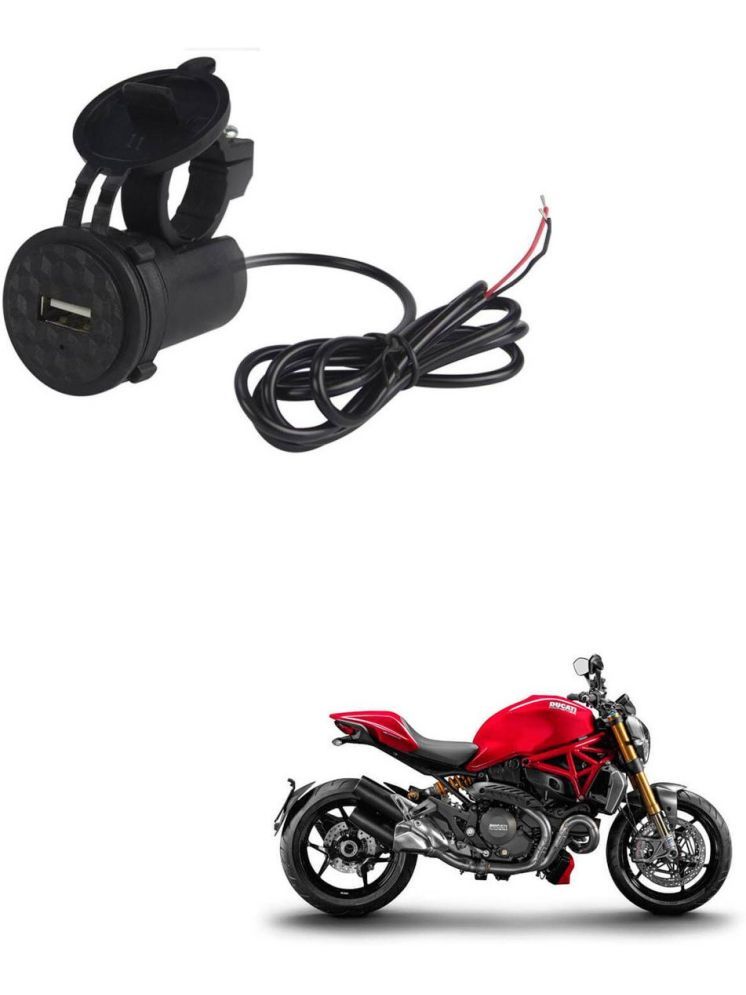     			Universal For Bike All Bike Model Black USB  Bike Charger