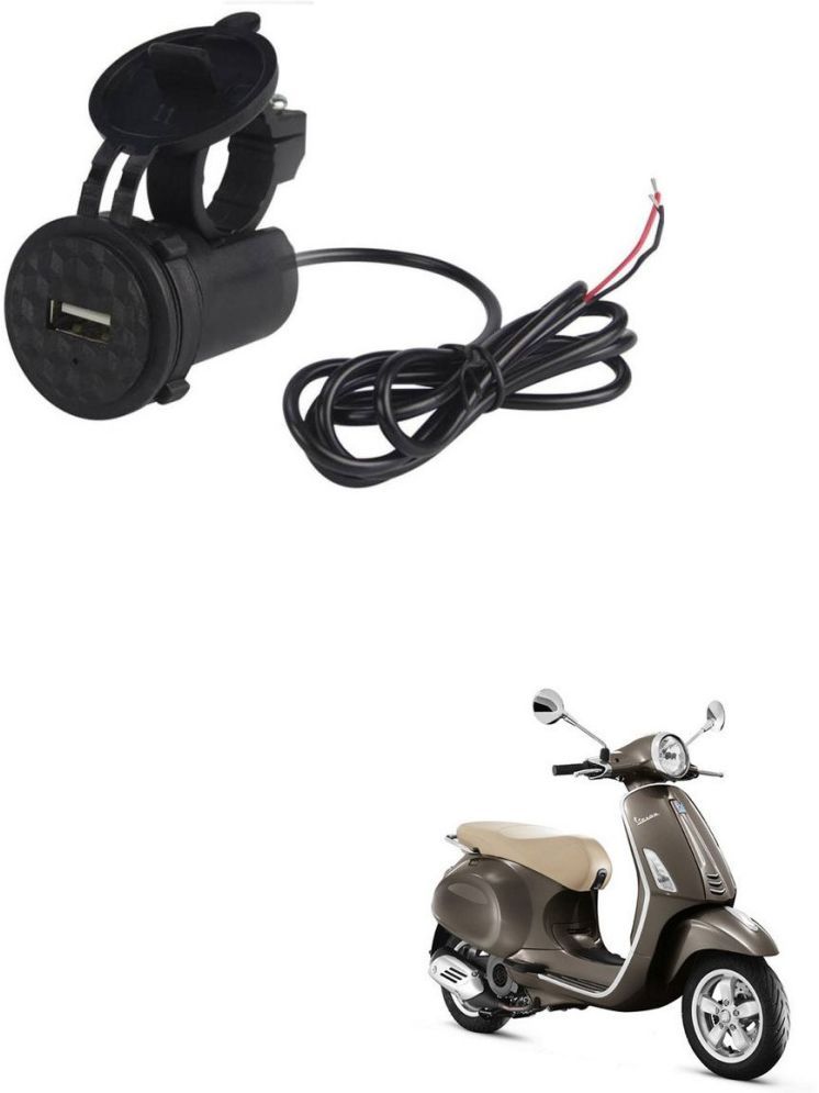     			Universal For Bike All Bike Model Black USB  Bike Charger