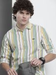 The Indian Garage Co Men Striped Casual Shirt