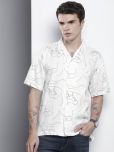 The Indian Garage Co Men Slim Fit Opaque Printed Casual Shirt