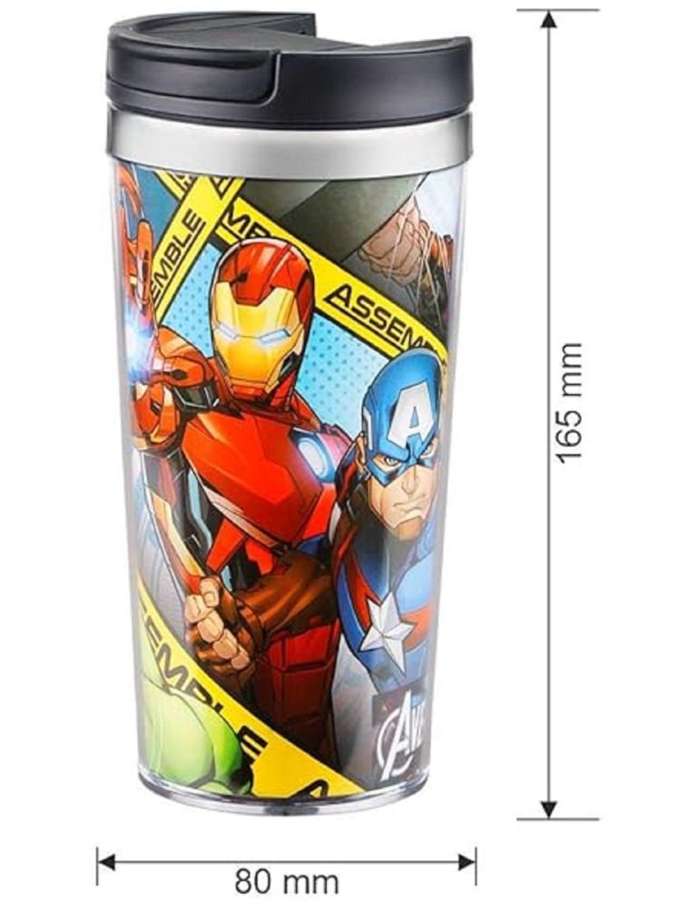     			Mannat Turbo-Mug-Avenger Steel Travel Mug 400 mL ( Pack of 1 )