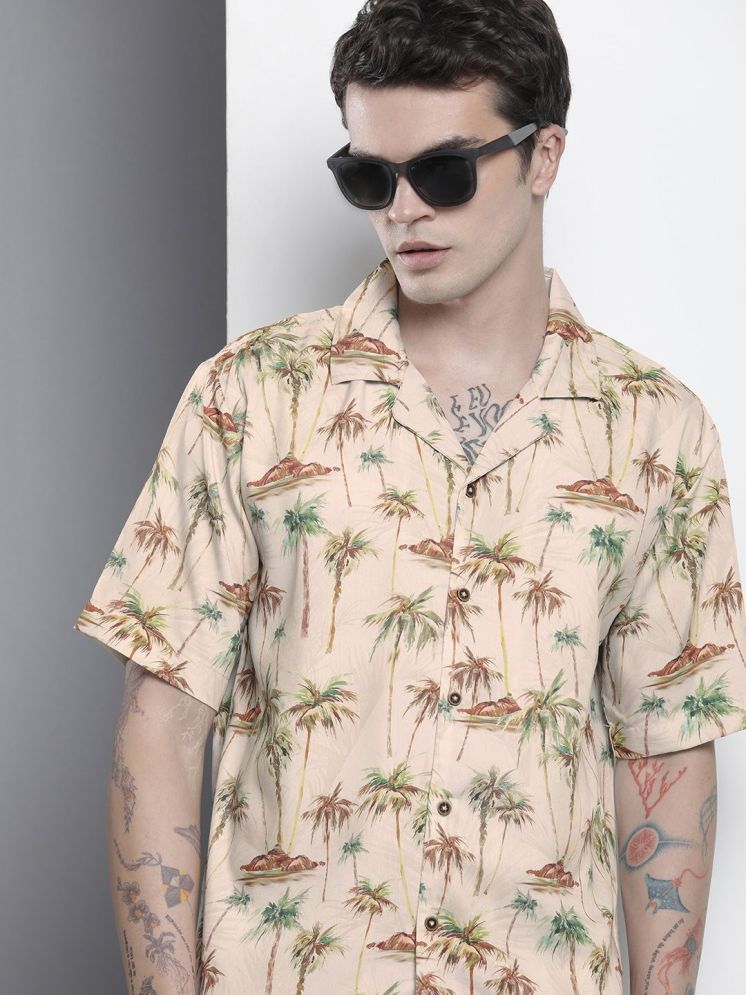     			The Indian Garage Co Opaque Printed Casual Shirt