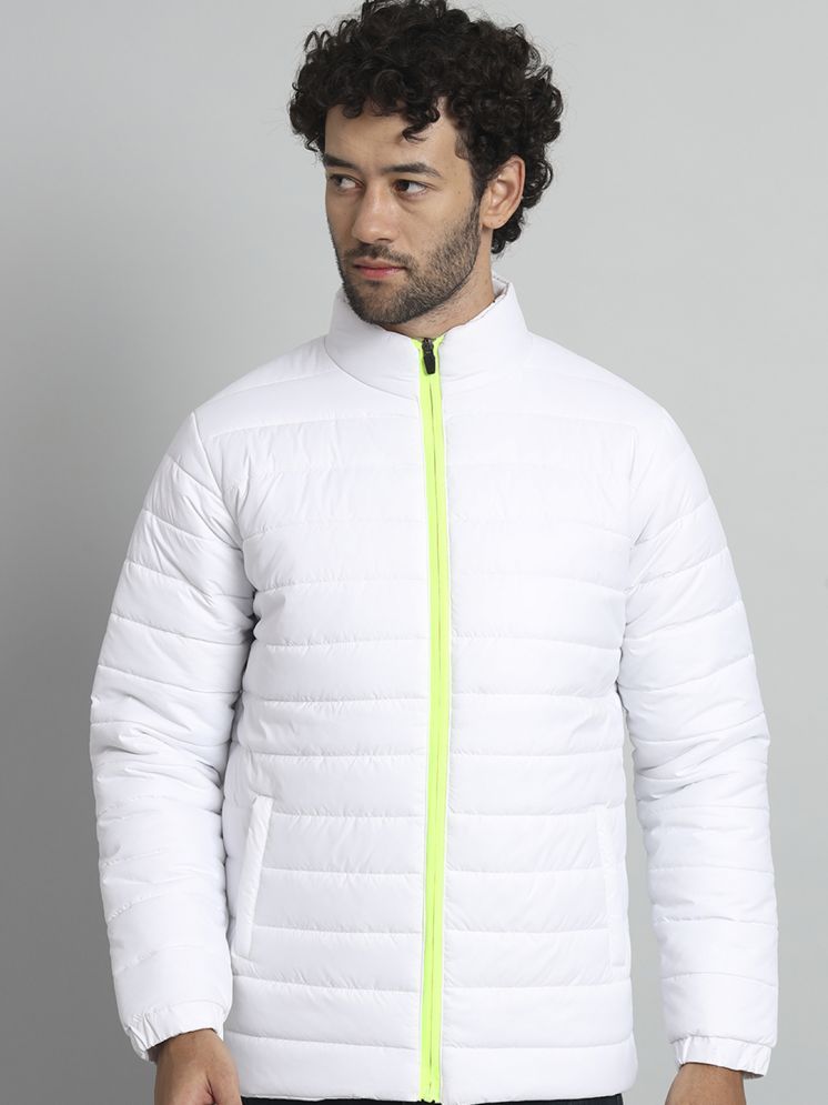     			XFOX Polyester Men's Puffer Jacket - White ( Pack of 1 )