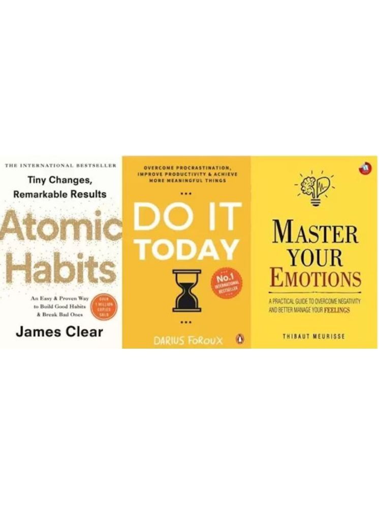     			Atomic Habits, Master Your Emotions Do It Today