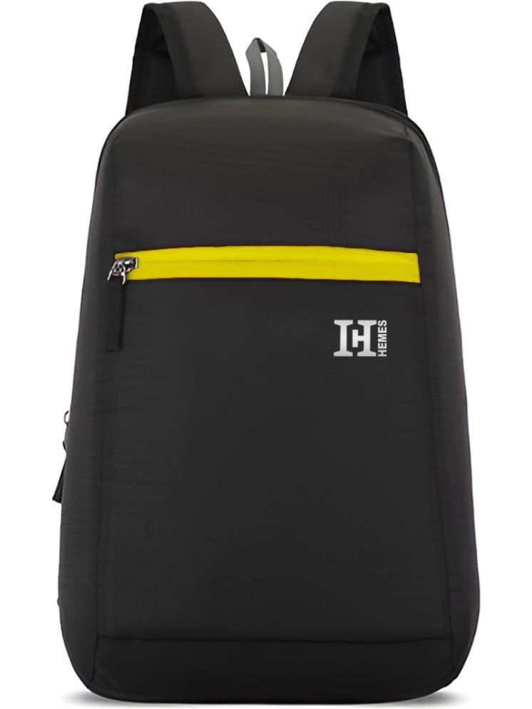     			H-Hemes Yellow Polyester Backpack ( 11 Ltrs )