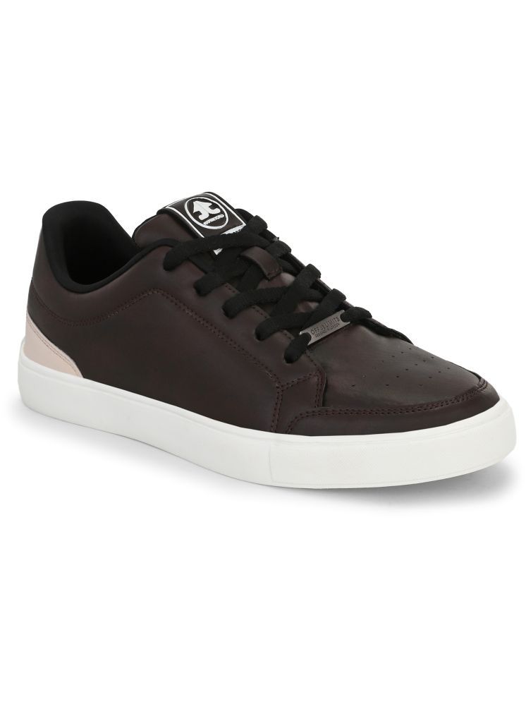     			OFF LIMITS GINZA Brown Men's Sneakers