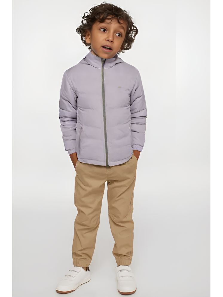     			plusperfaction Boys Polyester Quilted & Bomber Jacket ( Grey , Pack of 1 )