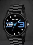 HMXT Black Silicon Analog Men's Watch