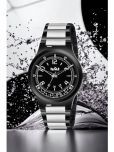 HMXT Silver Stainless Steel Analog Men's Watch